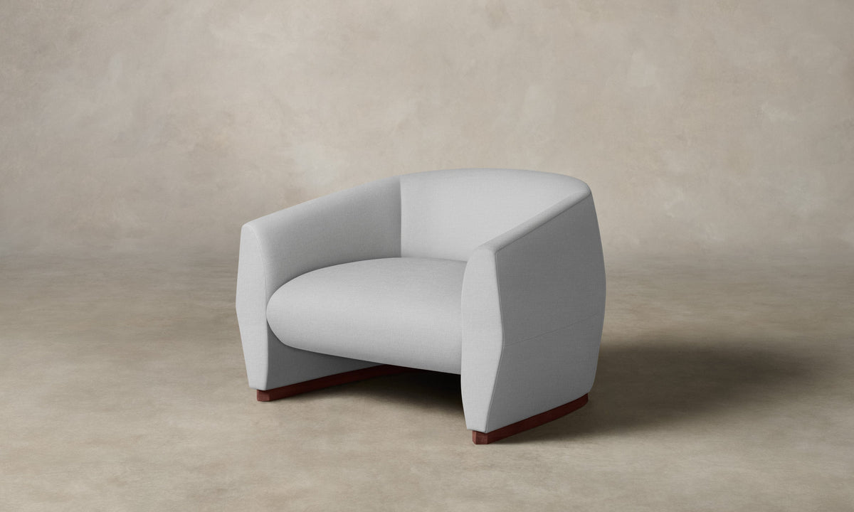The Alpe Chair - Performance Woven Chenille Rain