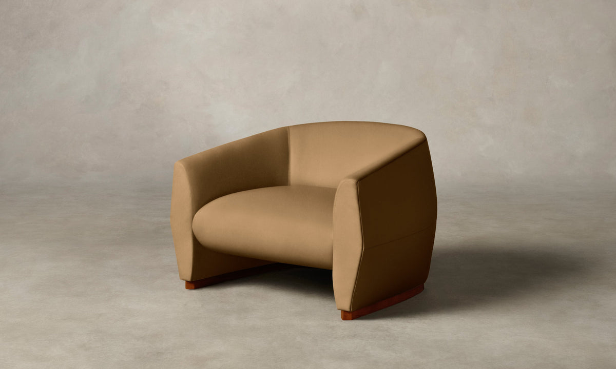 The Alpe Chair - Nubuck Leather Rye