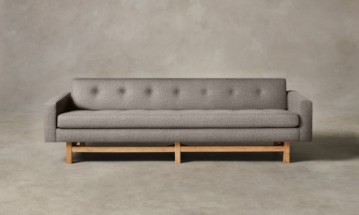 The Anders Sofa - Heritage Belgian Linen Agate