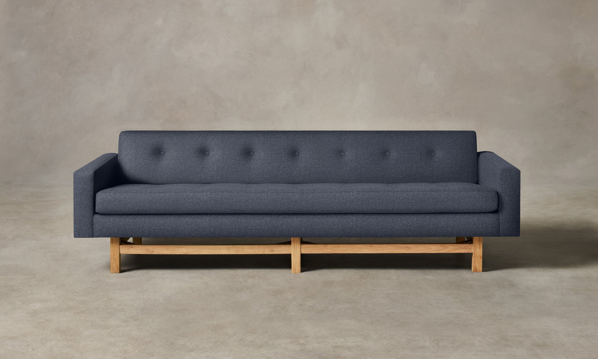 The Anders Sofa - Heritage Belgian Linen Lake