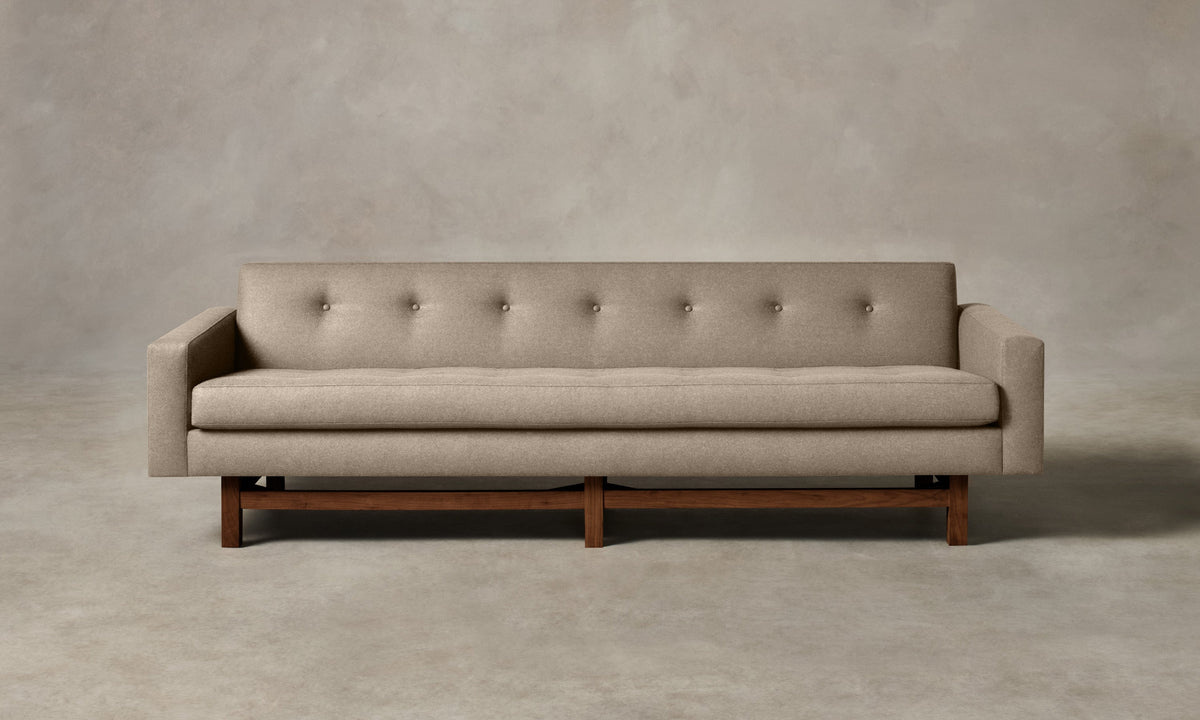 The Anders Sofa - Italian Brushed Wool Fox