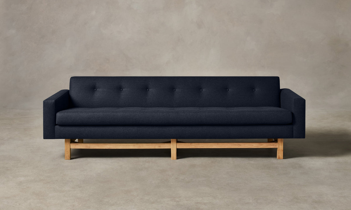 The Anders Sofa - Italian Brushed Wool Harbor