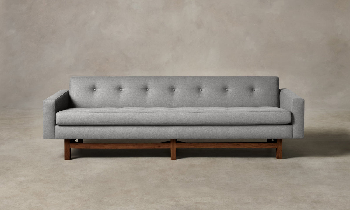 The Anders Sofa - Italian Brushed Wool Moon