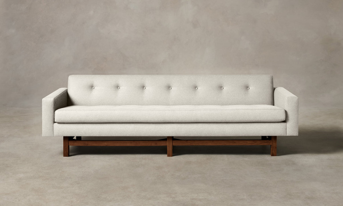 The Anders Sofa - Italian Brushed Wool Vanilla