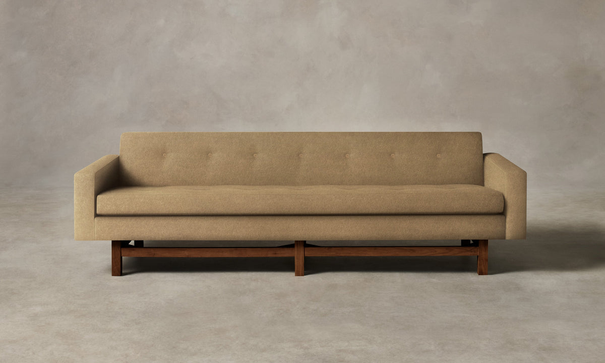 The Anders Sofa - Mohair Almond