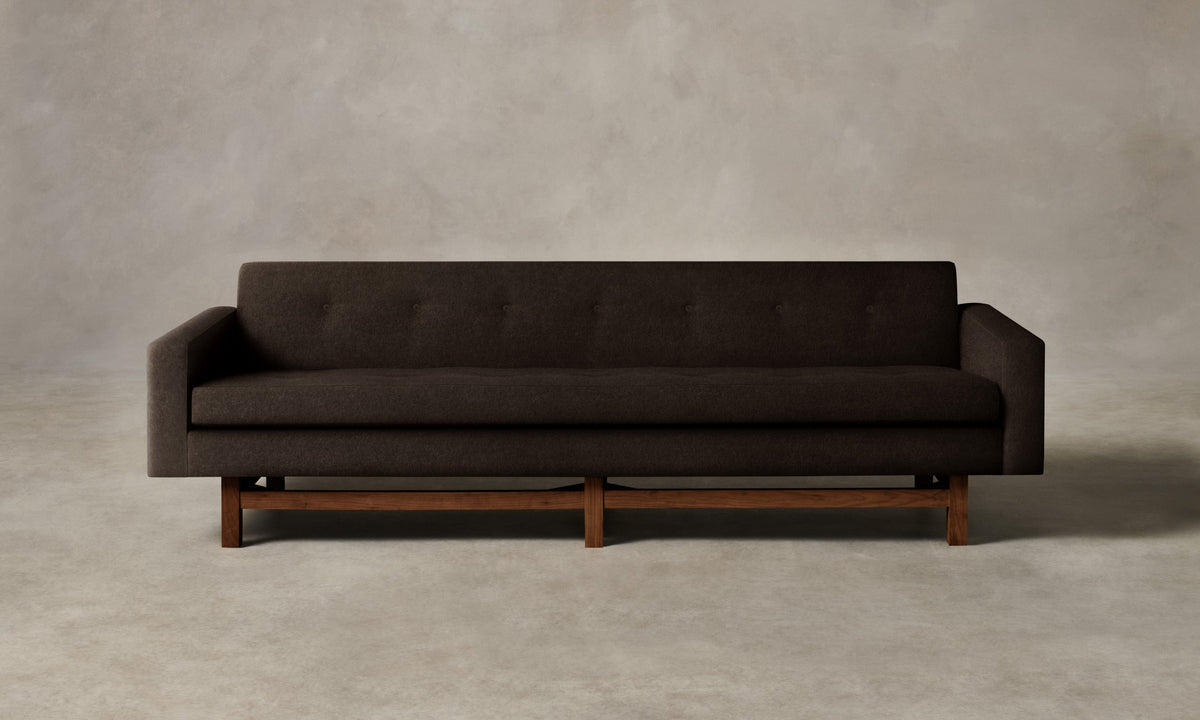 The Anders Sofa - Mohair Chocolate
