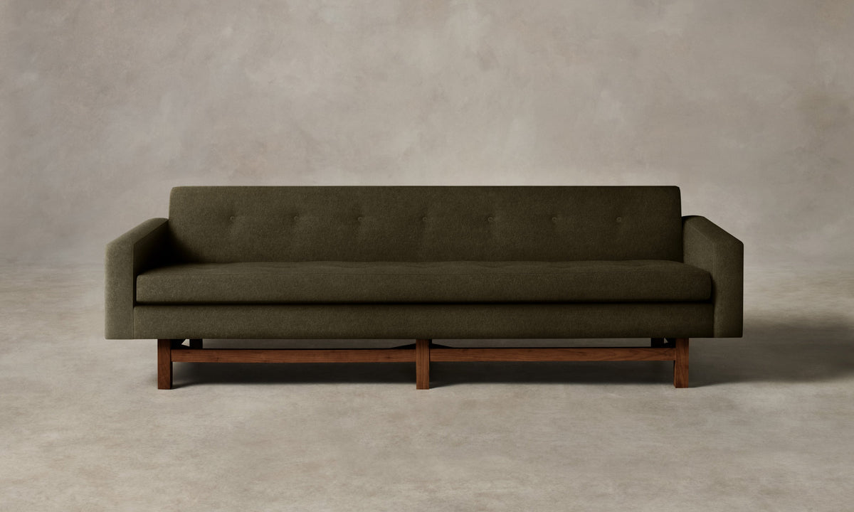 The Anders Sofa - Mohair Moss