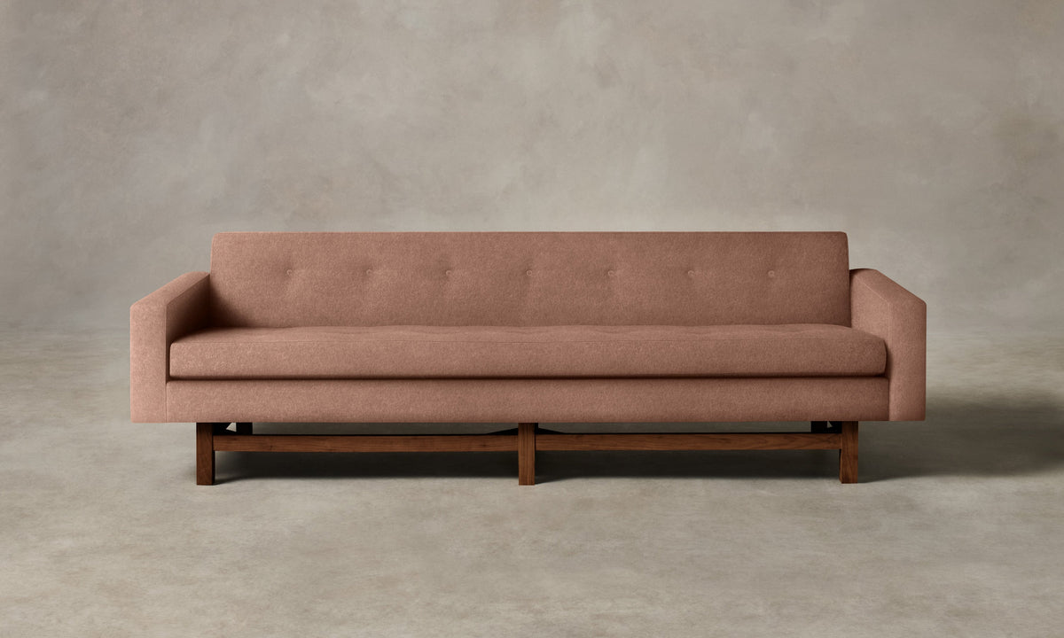 The Anders Sofa - Mohair Peony