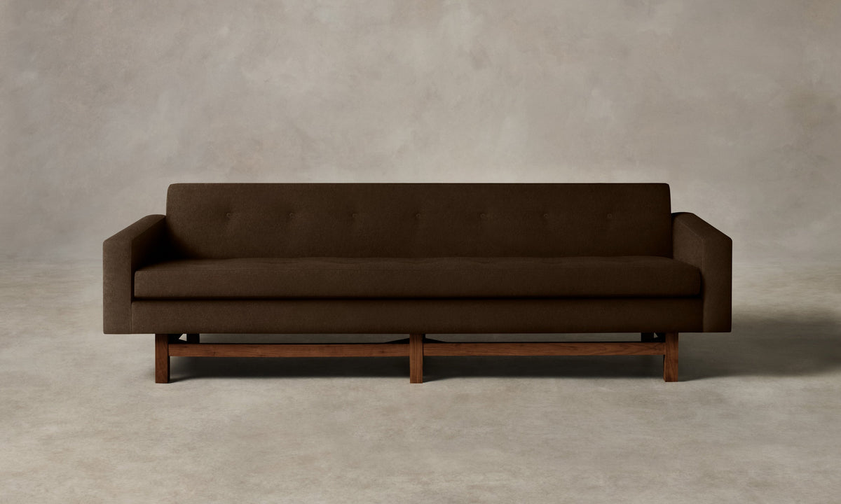 The Anders Sofa - Performance Velvet Bark