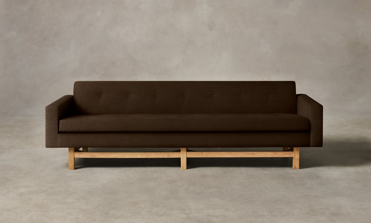 The Anders Sofa - Performance Velvet Bark