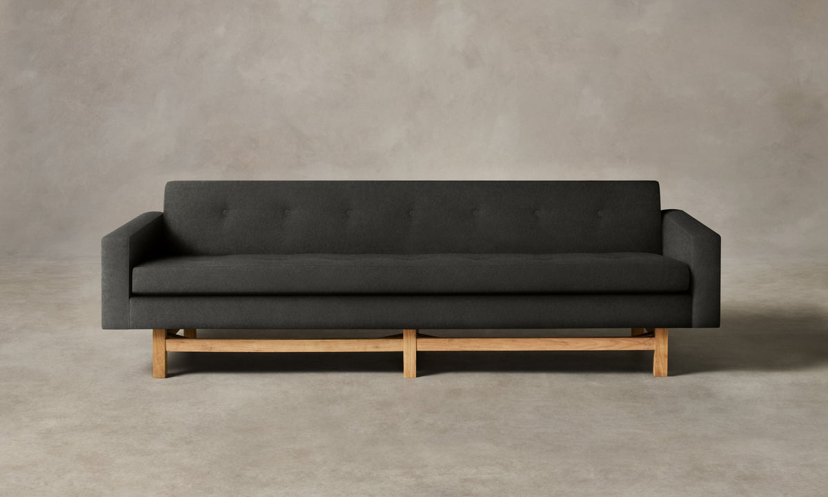 The Anders Sofa - Performance Velvet Slate