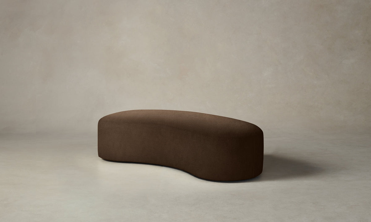 The Chelsea Daybed - Performance Velvet Bark