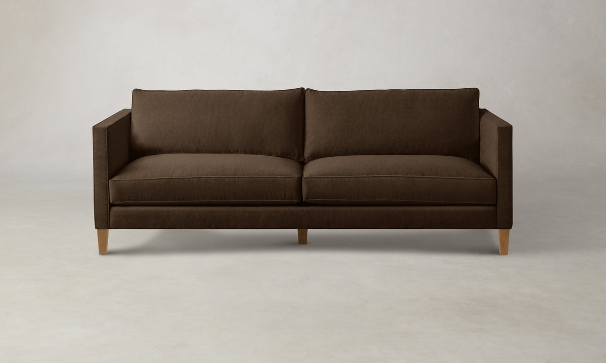 The Crosby Sofa - Performance Velvet Bark