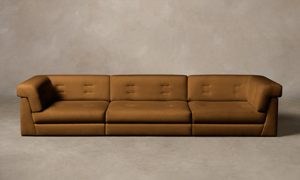 The Forma Modular Sofa - Mohair Brown Sugar