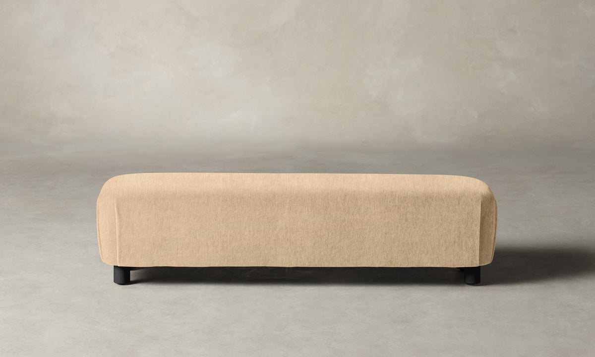 The Perry Bench - Deep Pile Mohair Doe