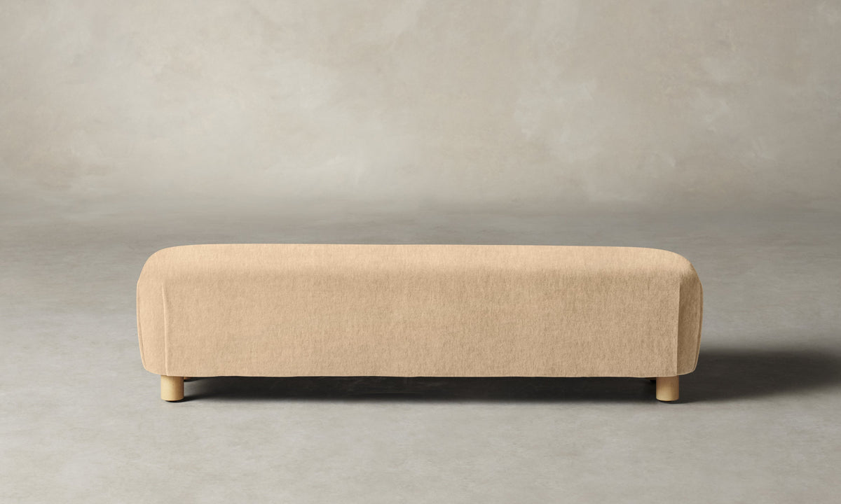 The Perry Bench - Deep Pile Mohair Doe