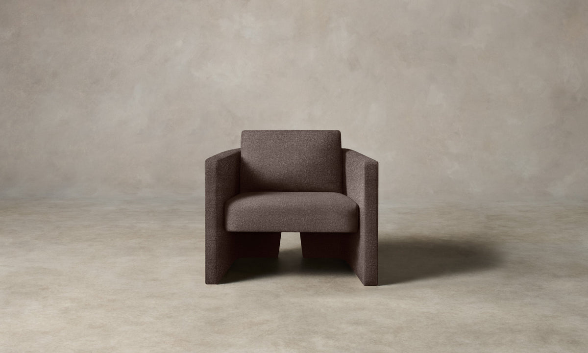 The Separa Chair - Heritage Belgian Linen Carob