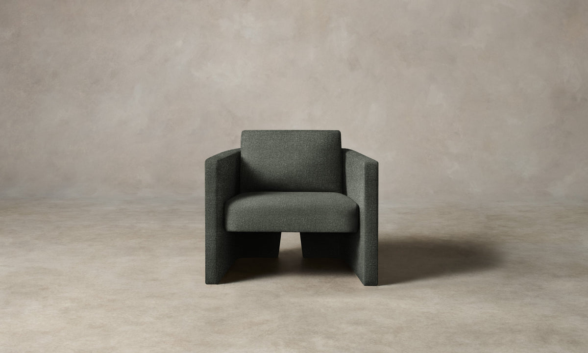 The Separa Chair - Heritage Belgian Linen Thyme