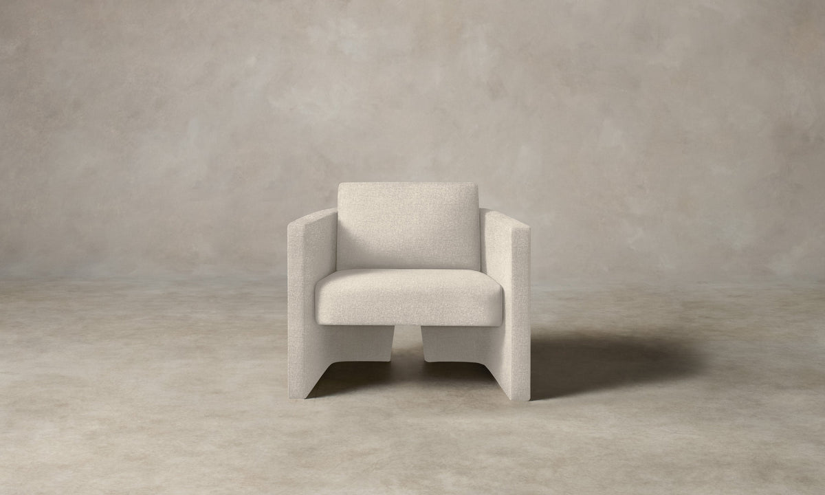 The Separa Chair - Heritage Belgian Linen Alder