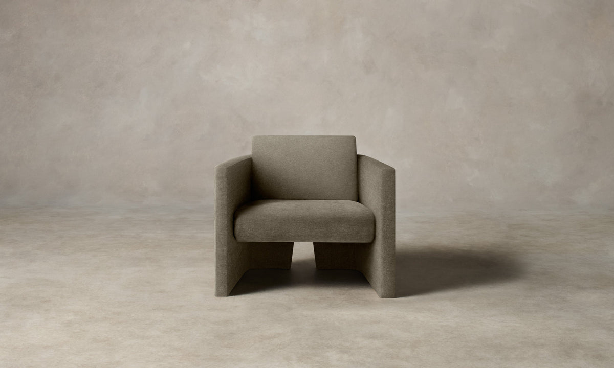 The Separa Chair - Mohair Fog
