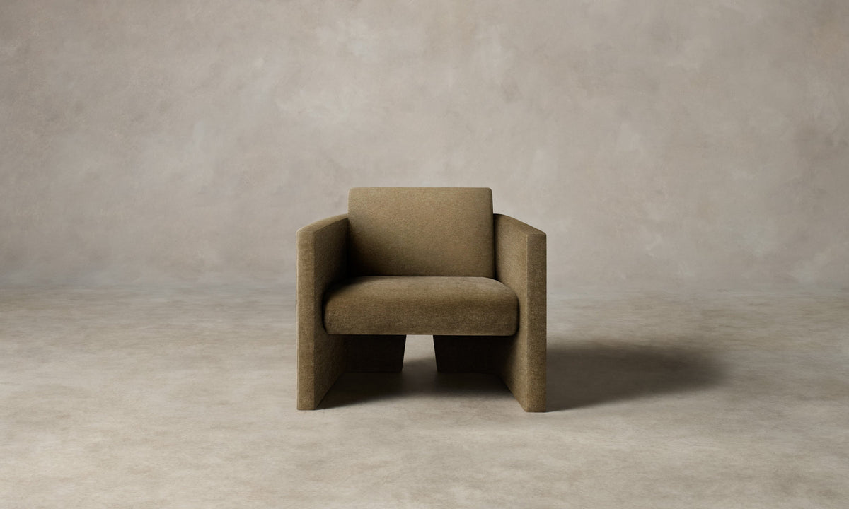 The Separa Chair - Mohair Mink