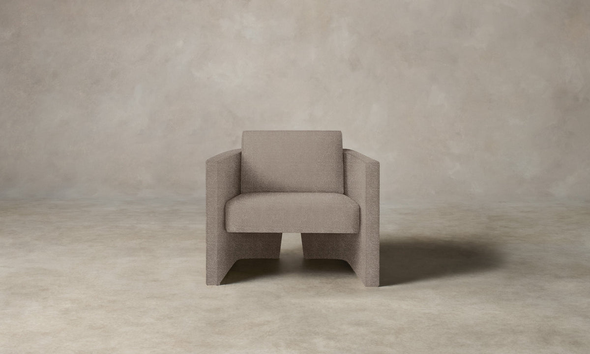 The Separa Chair - Performance Textural Weave Earthen