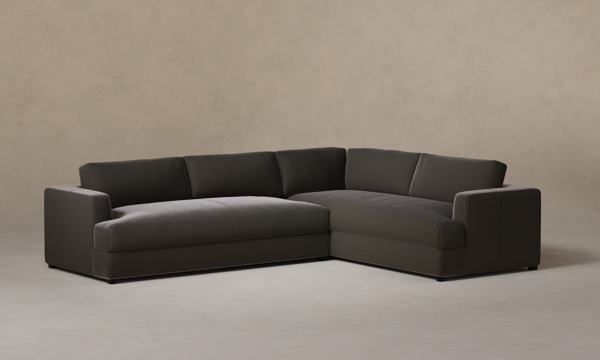 The Varick Sectional - Tuscan Leather Seal