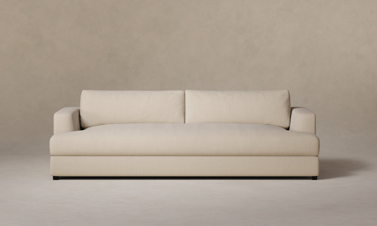 The Varick Sofa - Heritage Belgian Linen Alder