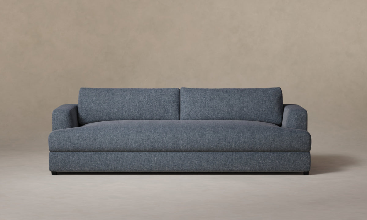 The Varick Sofa - Heritage Belgian Linen Lake