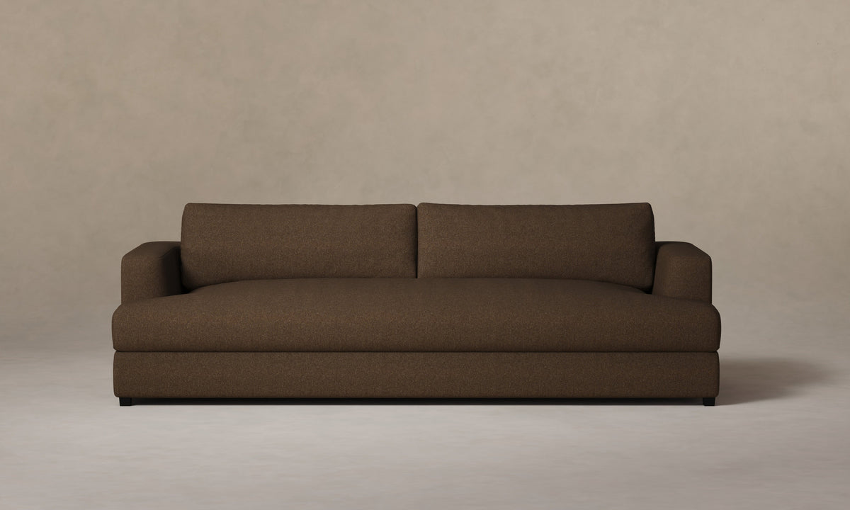 The Varick Sofa - Italian Brushed Wool Cocoa