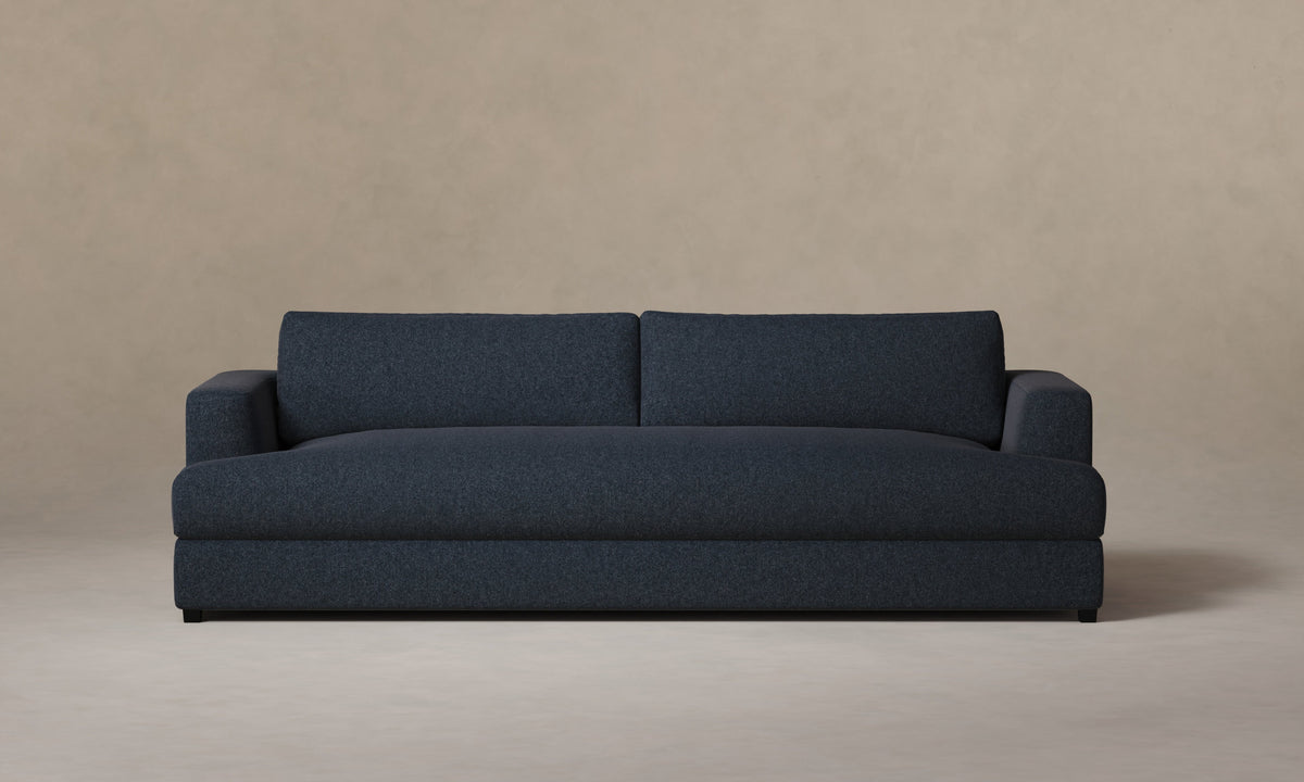 The Varick Sofa - Italian Brushed Wool Harbor