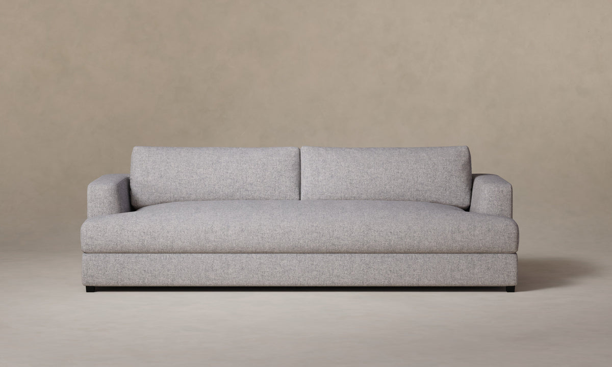 The Varick Sofa - Italian Brushed Wool Moon