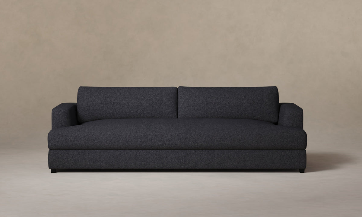 The Varick Sofa - Italian Brushed Wool Pepper