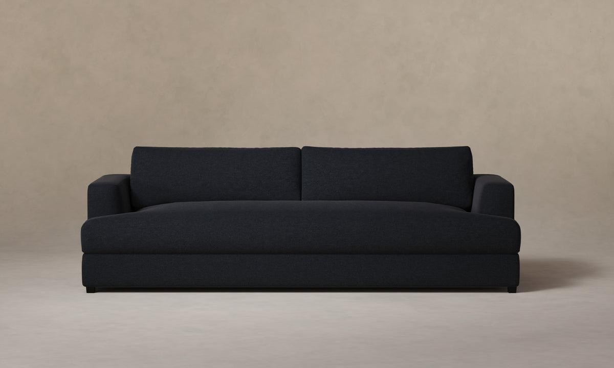The Varick Sofa - Marled Alpaca Velvet Nightfall