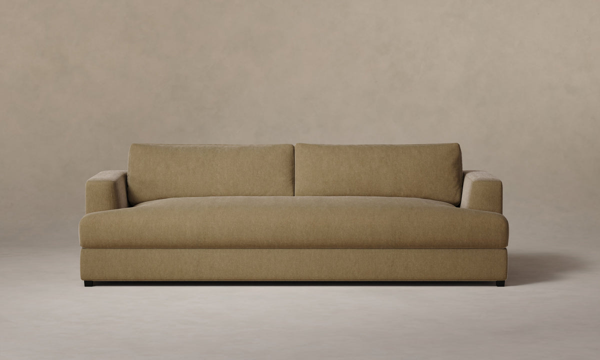 The Varick Sofa - Mohair Almond