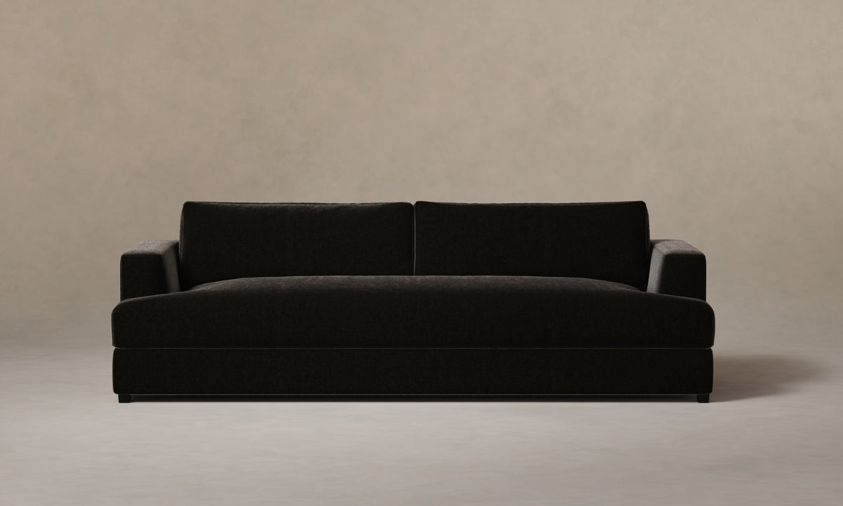 The Varick Sofa - Mohair Chocolate