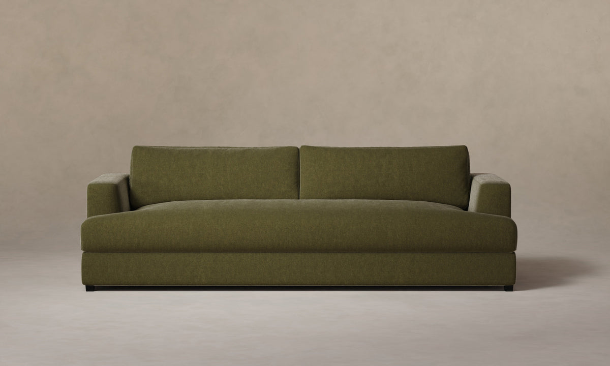 The Varick Sofa - Mohair Moss
