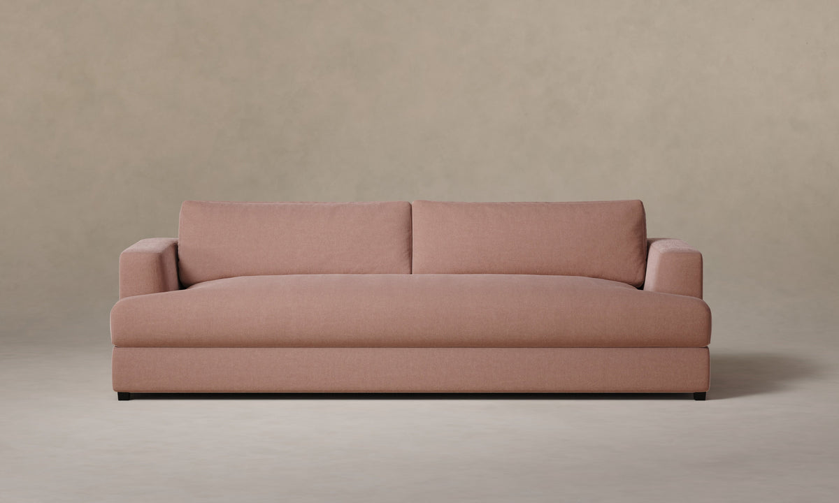 The Varick Sofa - Mohair Peony