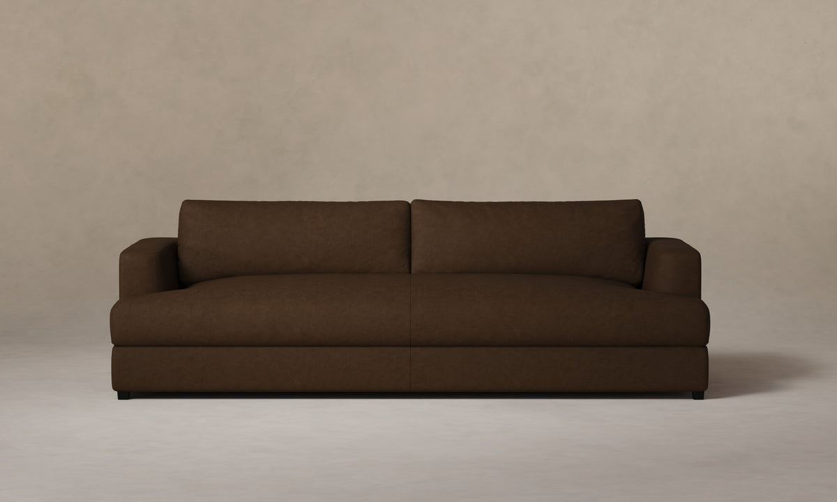 The Varick Sofa - Nubuck Leather Espresso