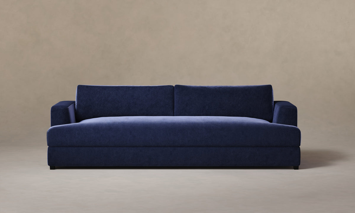 The Varick Sofa - Performance Velvet Midnight