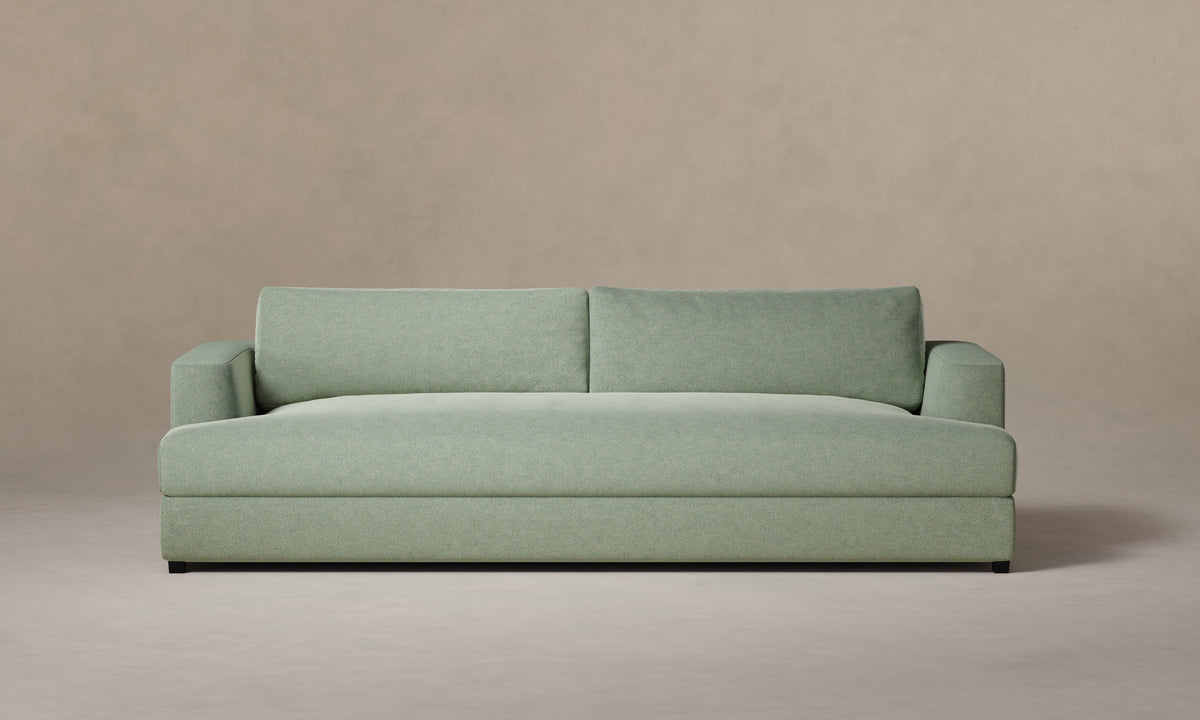 The Varick Sofa - Performance Velvet Seafoam