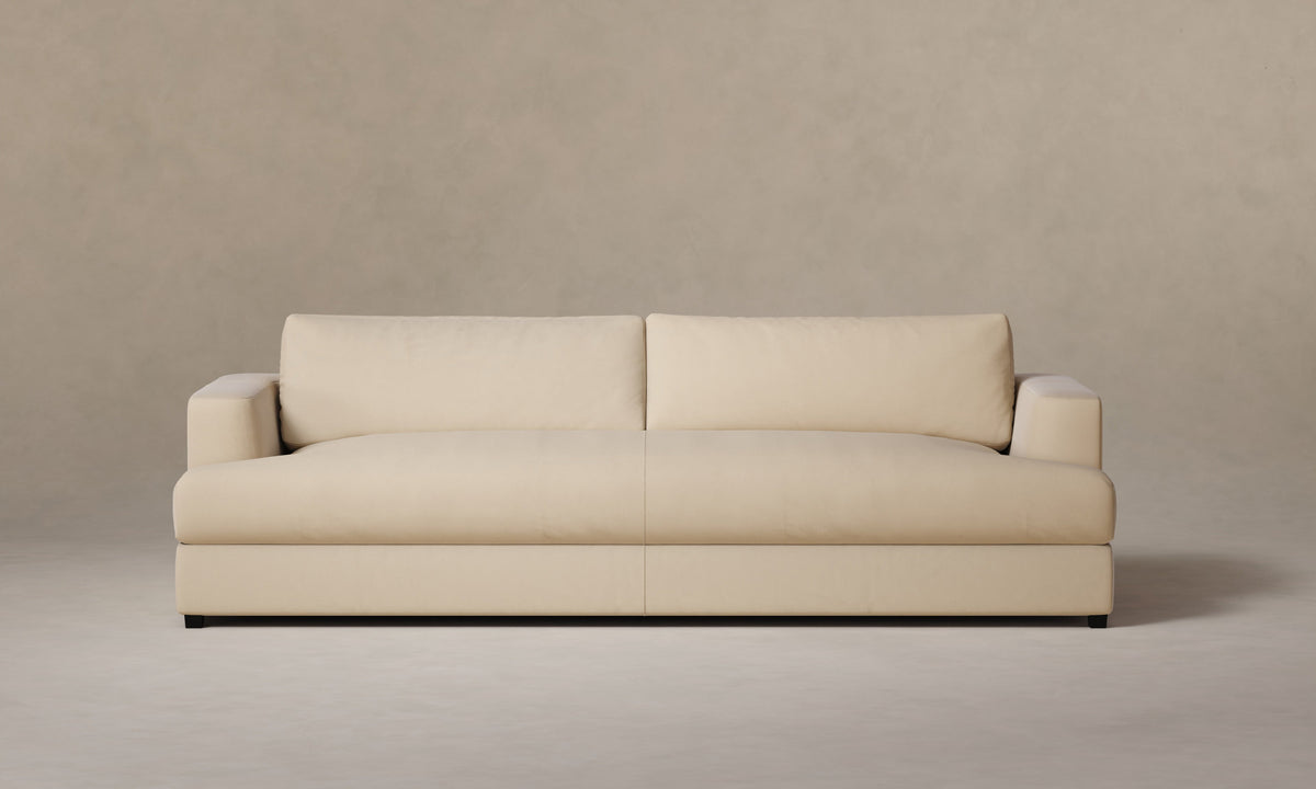 The Varick Sofa - Tuscan Leather Bisque