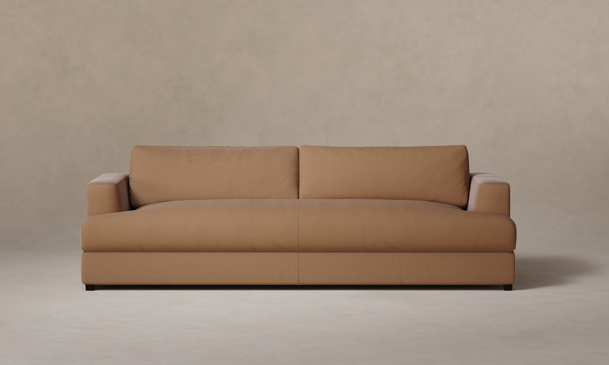 The Varick Sofa - Tuscan Leather Camel