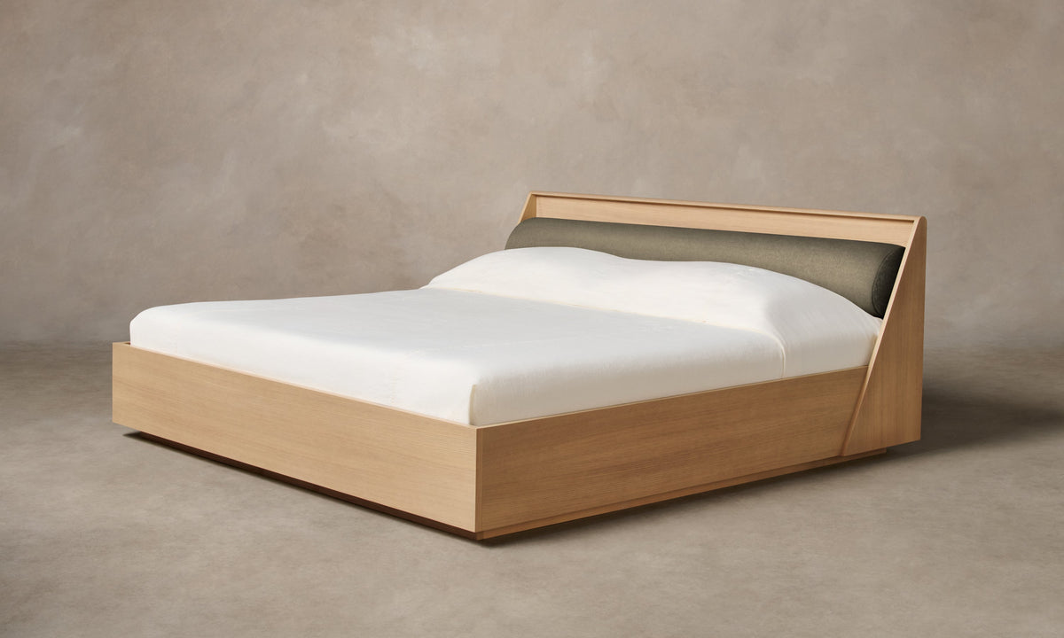 The Verne Bed - Mohair Fog