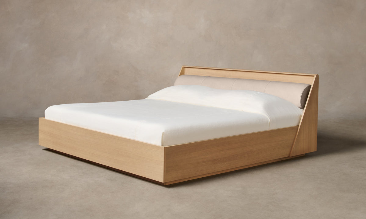 The Verne Bed - Nubuck Leather Sail