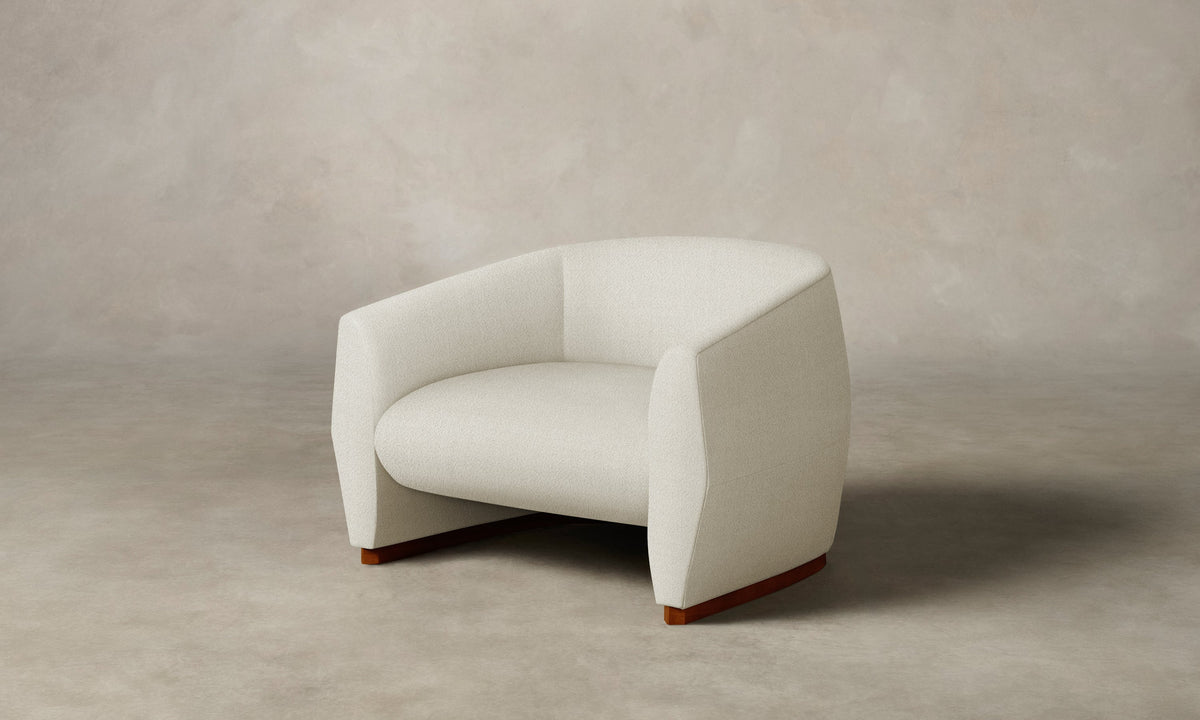 The Alpe Chair - Performance Textural Weave Wisp