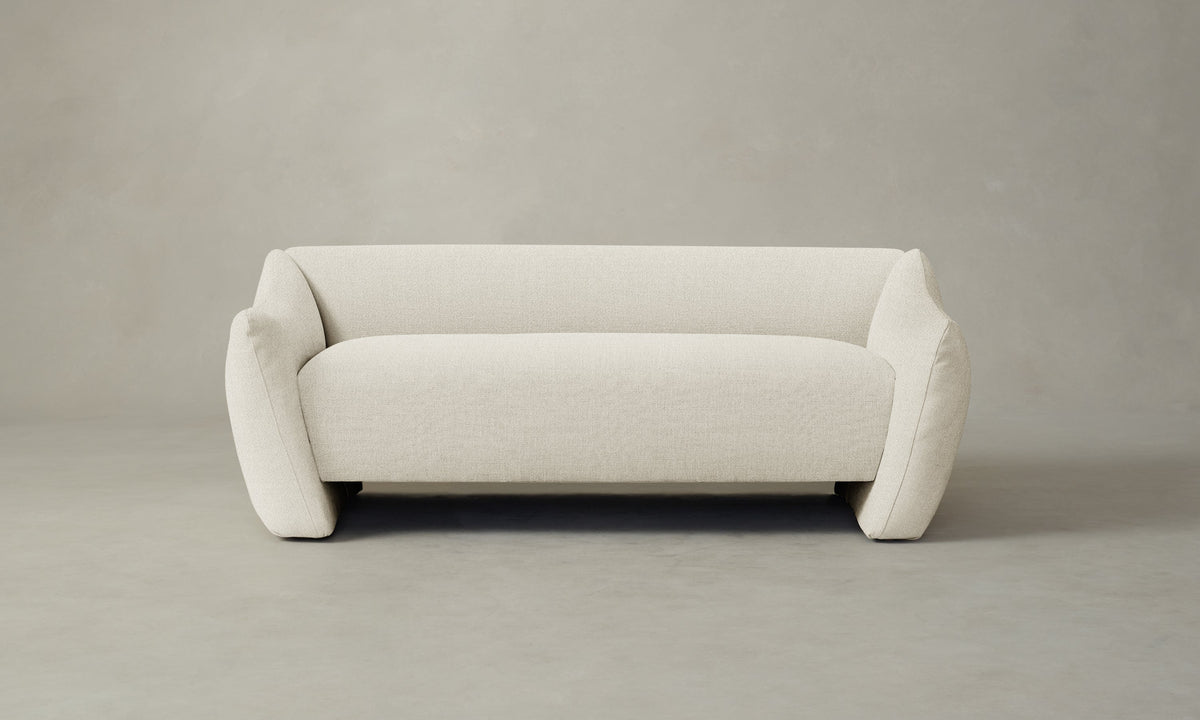 The Bond Settee - Performance Textural Weave Wisp