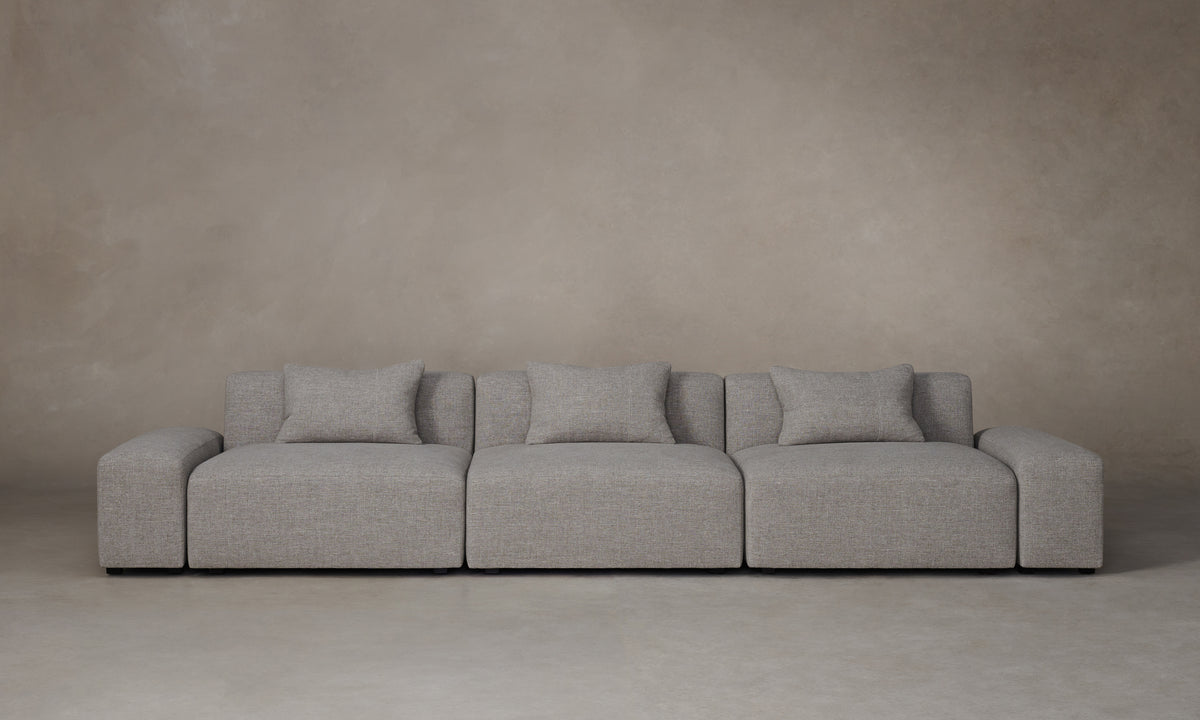 The Breuer Modular Sofa - Heritage Belgian Linen Agate