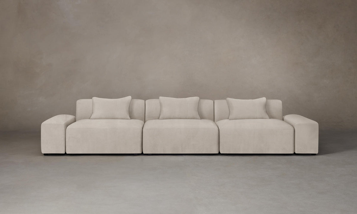 The Breuer Modular Sofa - Nubuck Leather Sail