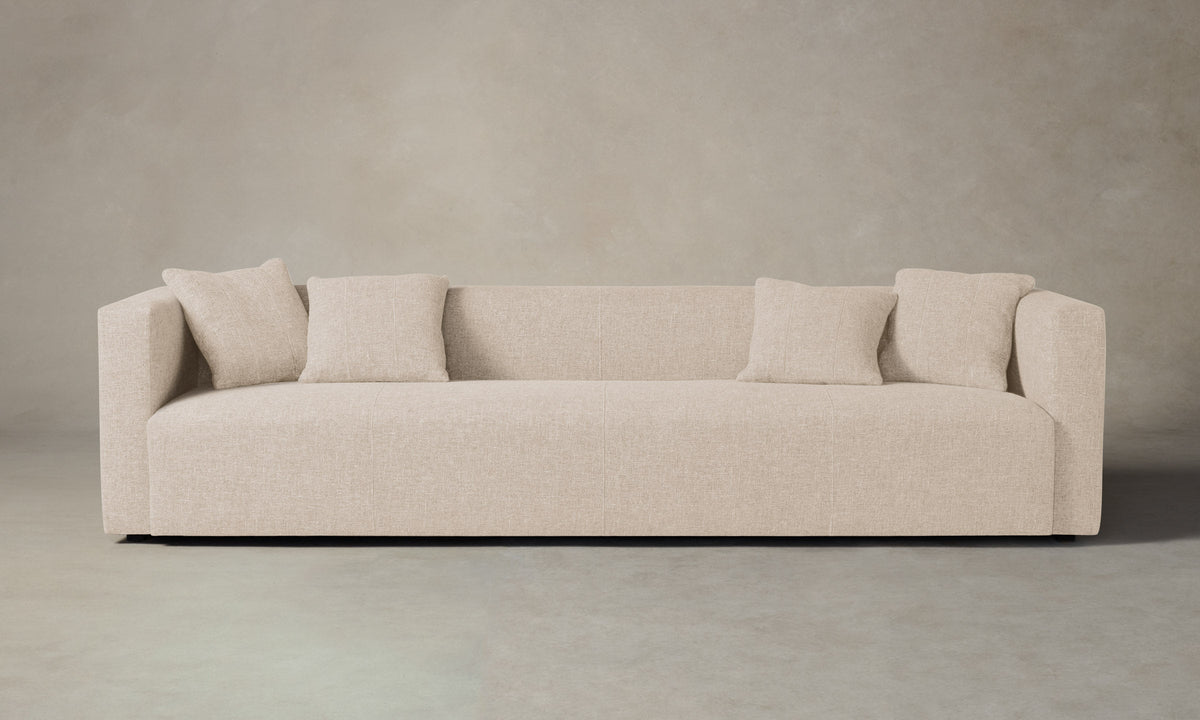 The Breuer Sofa - Heritage Belgian Linen Husk